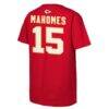 Patrick Mahomes Kansas City Chiefs Outerstuff Youth Name & Number T-Shirt - Red - Detail View