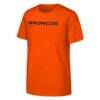 Bo Nix Denver Broncos Outerstuff Youth Name & Number T-Shirt - Orange - Side View