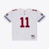 Larry Fitzgerald Arizona Cardinals Mitchell & Ness Big & Tall 2004 Legacy Retired Player Jersey - White - Front View