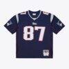 Rob Gronkowski New England Patriots Mitchell & Ness Big & Tall 2010 Legacy Retired Player Jersey - Navy - Front View