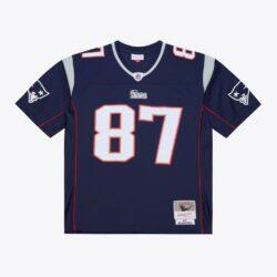 Rob Gronkowski New England Patriots Mitchell & Ness Big & Tall 2010 Legacy Retired Player Jersey - Navy - Front View