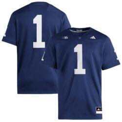 #1 Penn State Nittany Lions adidas Premier Jersey - - Front View