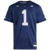 #1 Penn State Nittany Lions adidas Premier Jersey - - Side View