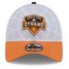 Houston Dynamo FC New Era Youth 2026 Third Jersey Hook 9TWENTY Adjustable Hat - - Side View