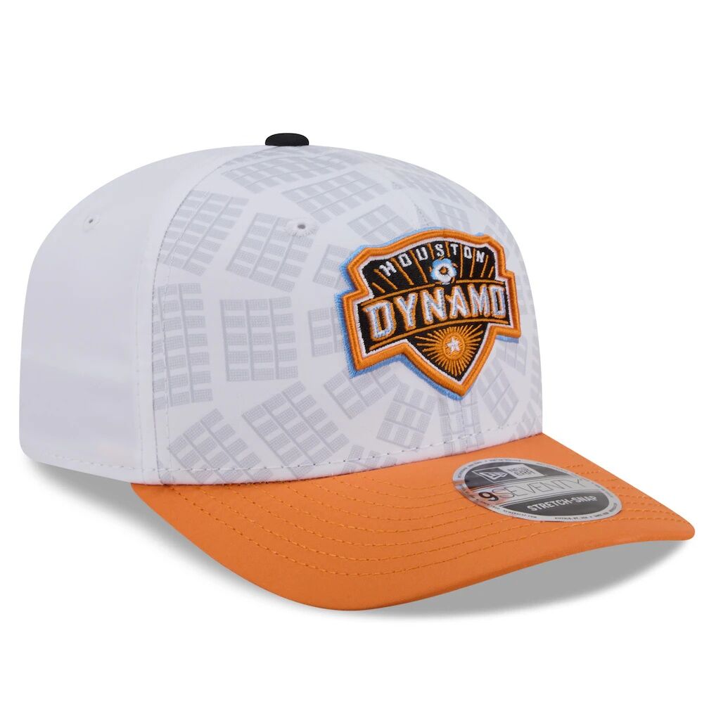 Houston Dynamo FC New Era 2026 Third Jersey Hook 9SEVENTY Adjustable Hat - White/Orange