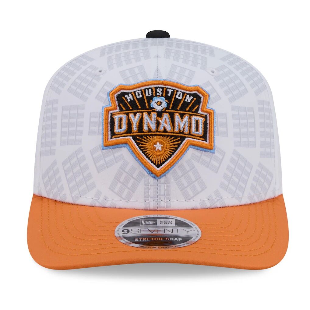 Houston Dynamo FC New Era 2026 Third Jersey Hook 9SEVENTY Adjustable Hat - White/Orange