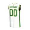 Oregon Ducks GameDay Greats Youth Lightweight Collegiate Men's Basketball NIL Pick-A-Player Fashion Jersey - White - Detail View