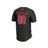 Rutgers Scarlet Knights GameDay Greats Unisex Collegiate Women's Soccer Lightweight NIL Pick-A-Player Fashion Jersey - Black - Detail View