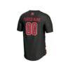 Rutgers Scarlet Knights GameDay Greats Youth Collegiate Women's Soccer Lightweight NIL Pick-A-Player Fashion Jersey - Black - Detail View