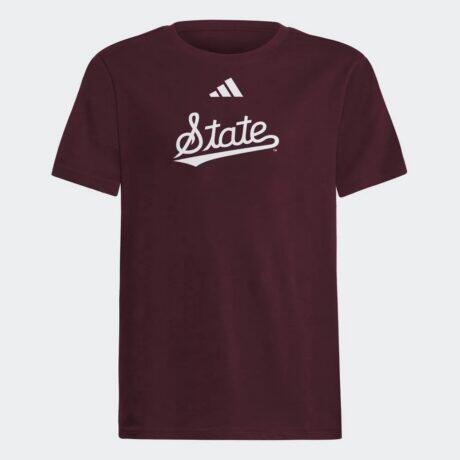 Mississippi State Bulldogs adidas Youth Fresh T-Shirt - - Front View