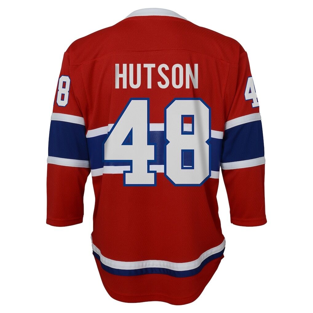 Lane Hutson Montreal Canadiens Outerstuff Youth Home Replica Jersey