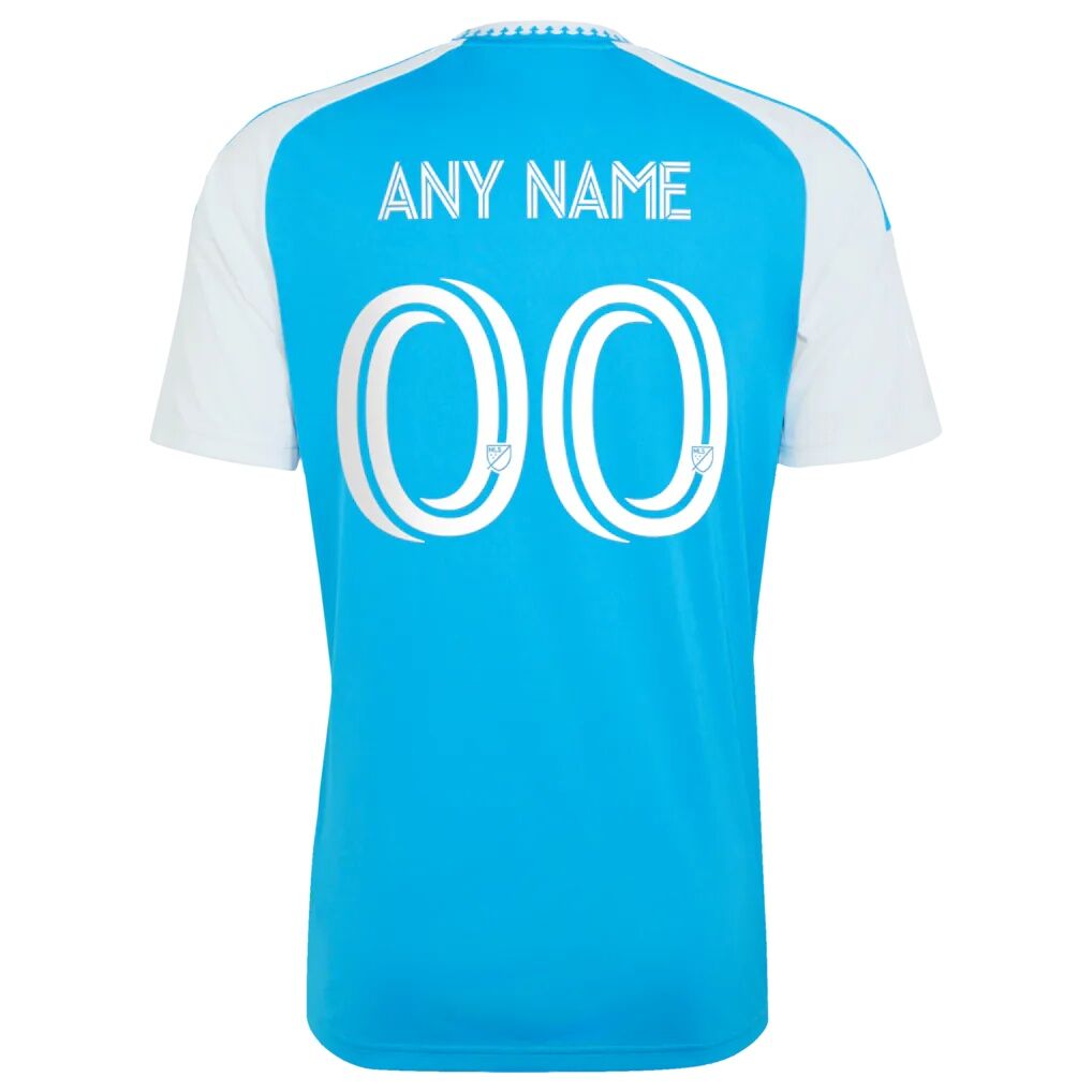 Charlotte FC adidas 2026 Carolina Kit: Crowns Up Replica Custom Jersey
