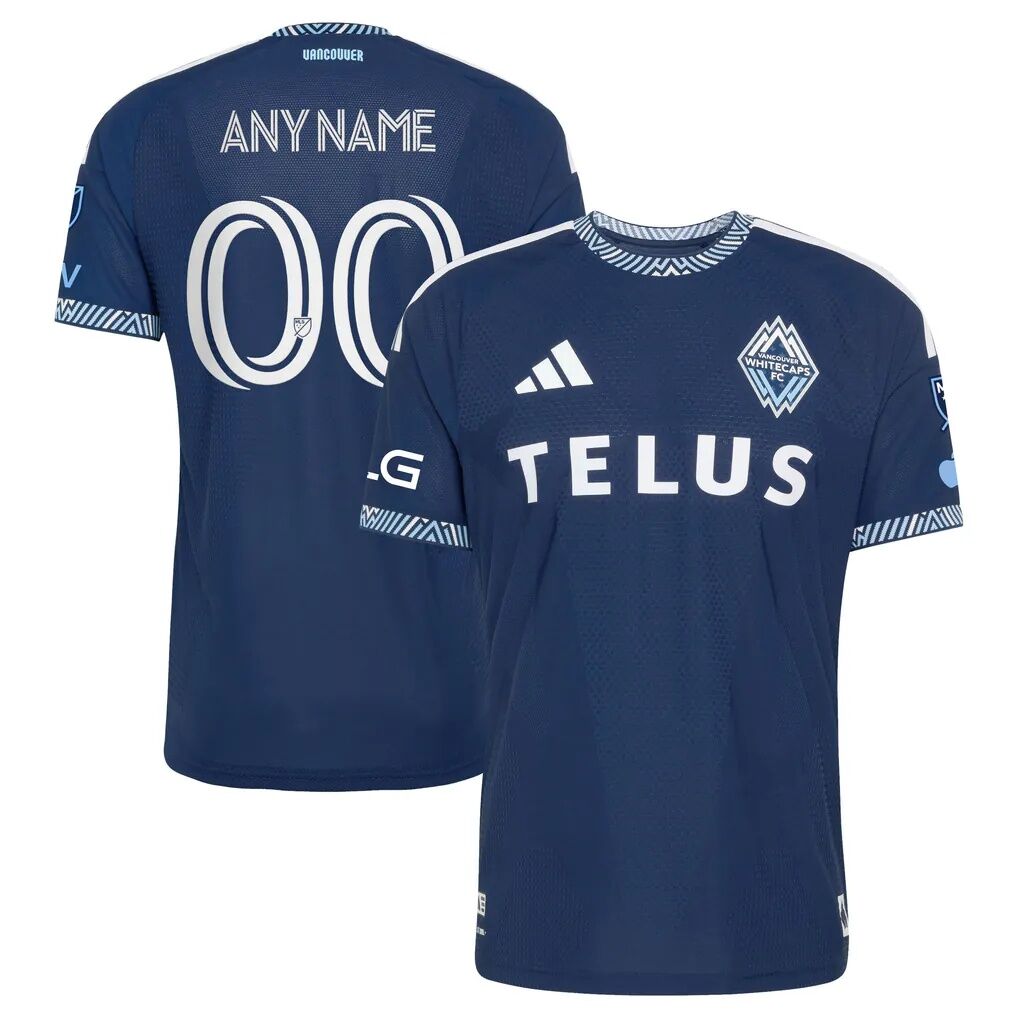 Vancouver Whitecaps FC adidas 2026 The Coastal On-Field Authentic Patch Custom Jersey