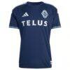 Vancouver Whitecaps FC adidas 2026 The Coastal Jersey Replica Custom Jersey - - Side View