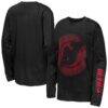 New Jersey Devils Outerstuff Youth Regroup & Reset Long Sleeve T-Shirt - Black - Front View