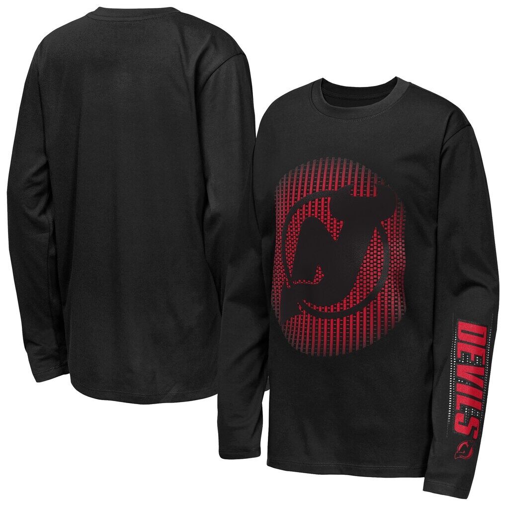 New Jersey Devils Outerstuff Youth Regroup & Reset Long Sleeve T-Shirt