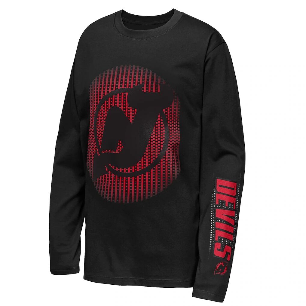 New Jersey Devils Outerstuff Youth Regroup & Reset Long Sleeve T-Shirt
