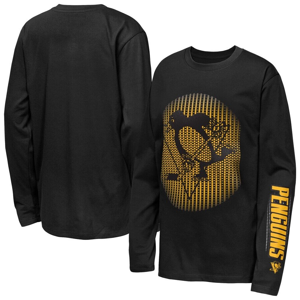 Pittsburgh Penguins Outerstuff Youth Regroup & Reset Long Sleeve T-Shirt
