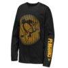 Pittsburgh Penguins Outerstuff Youth Regroup & Reset Long Sleeve T-Shirt - Black - Side View