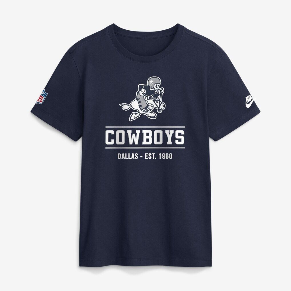 Dallas Cowboys Nike Always Prepared Essential Cotton Long Sleeve T-Shirt