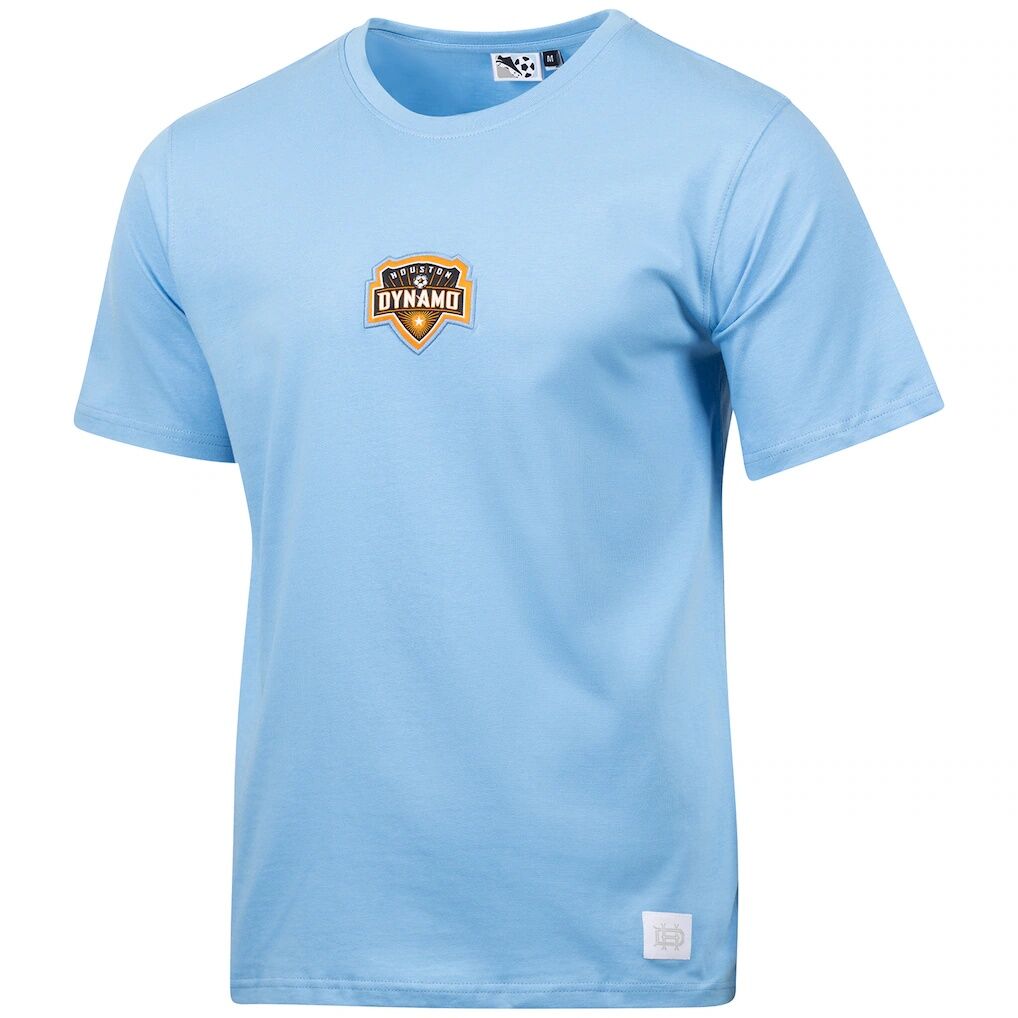 Houston Dynamo FC Sport Design Sweden 2026 Archive Heavyweight Relaxed T-Shirt - Light Blue