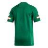 #1 Miami Hurricanes adidas Replica Football Jersey - Green - Detail View
