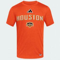 Houston Dynamo FC adidas 2026 Archive Jersey Hook T-Shirt - Orange - Detail View