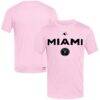 Inter Miami CF adidas 2026/27 Third Jersey Hook T-Shirt - Pink - Front View