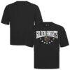 Vegas Golden Knights Levelwear Luxe Signature Knit T-Shirt - Black - Front View