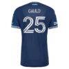 Ryan Gauld Vancouver Whitecaps FC adidas 2026 The Coastal Jersey On-Field Authentic Patch Jersey - - Detail View