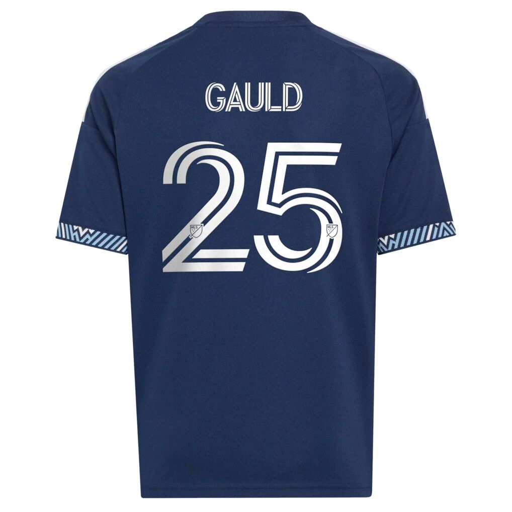 Ryan Gauld Vancouver Whitecaps FC adidas Youth  The Coastal Jersey Replica Jersey