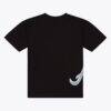 Atlanta Braves Mitchell & Ness Chrome Heritage T-Shirt - Black - Side View