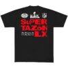 Bad Bunny x Super Tazón Chairs T-Shirt - - Side View