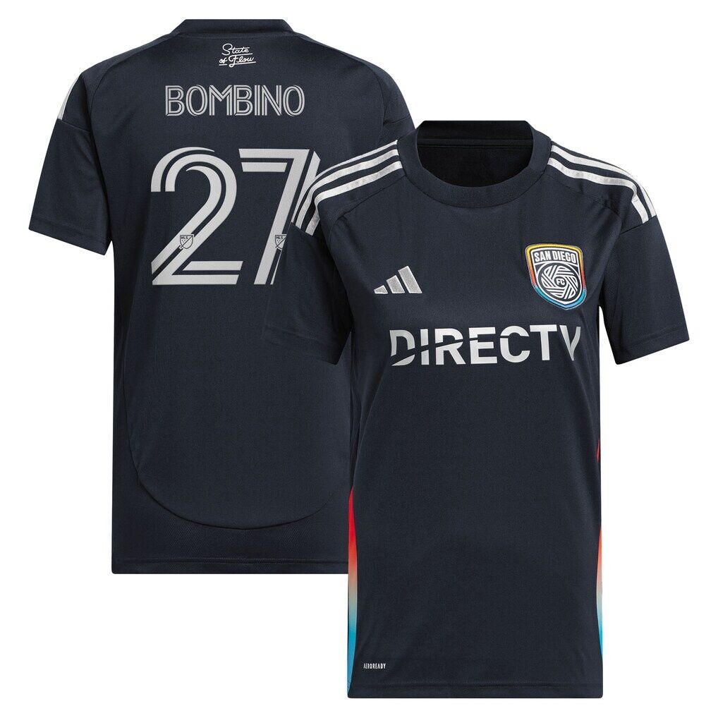 Luca Bombino San Diego FC adidas Women's 2025 State of Flow Replica Jersey