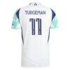 Dor Turgeman New England Revolution adidas 2025 Eastern White Pine x Flag of New England On-Field Authentic Jersey - White - Detail View