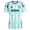 Dor Turgeman New England Revolution adidas 2025 Eastern White Pine X Flag of New England Replica Jersey - White - Side View