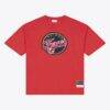 Indiana Fever Mitchell & Ness Logo Boxy T-Shirt - Red - Front View