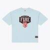 Portland Fire Mitchell & Ness Logo Boxy T-Shirt - - Back View