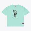 New York Liberty Mitchell & Ness Logo Boxy T-Shirt - - Back View