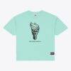 New York Liberty Mitchell & Ness Logo Boxy T-Shirt - - Front View