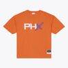 Phoenix Mercury Mitchell & Ness Logo Boxy T-Shirt - Orange - Back View