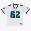 Jason Kelce Philadelphia Eagles Mitchell & Ness Big & Tall 2011 Legacy Retired Player Jersey - White - Front View