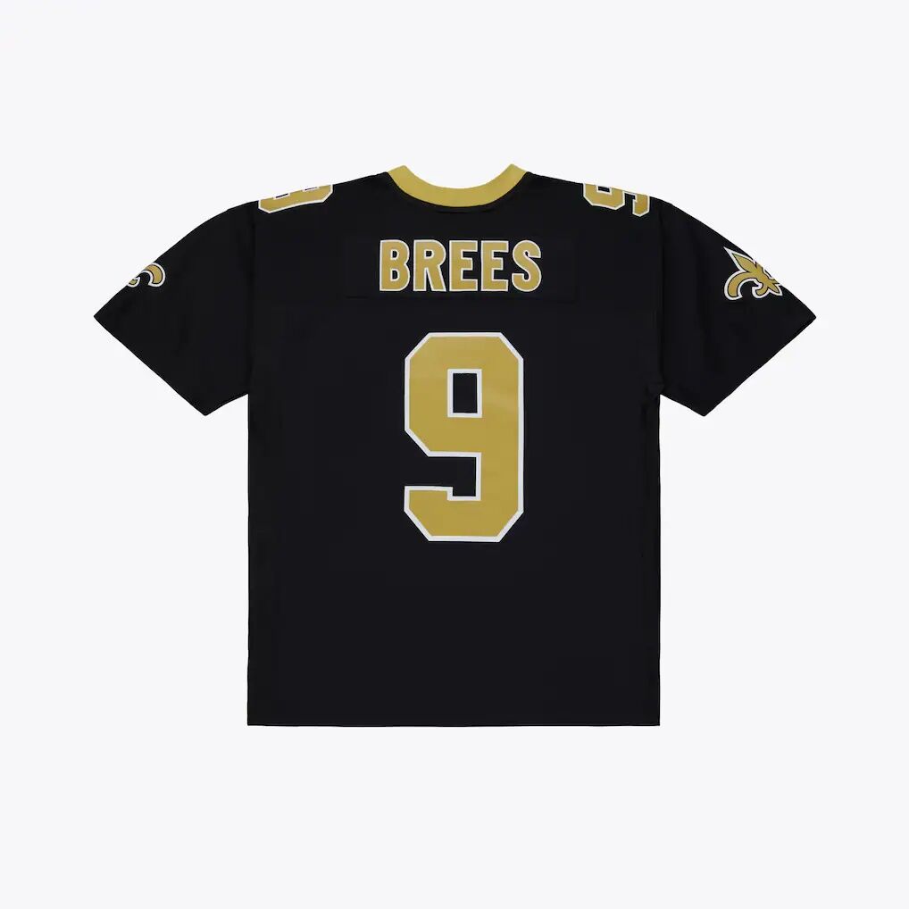 Drew Brees New Orleans Saints Mitchell & Ness Big & Tall 2009 Legacy Retired Player Jersey