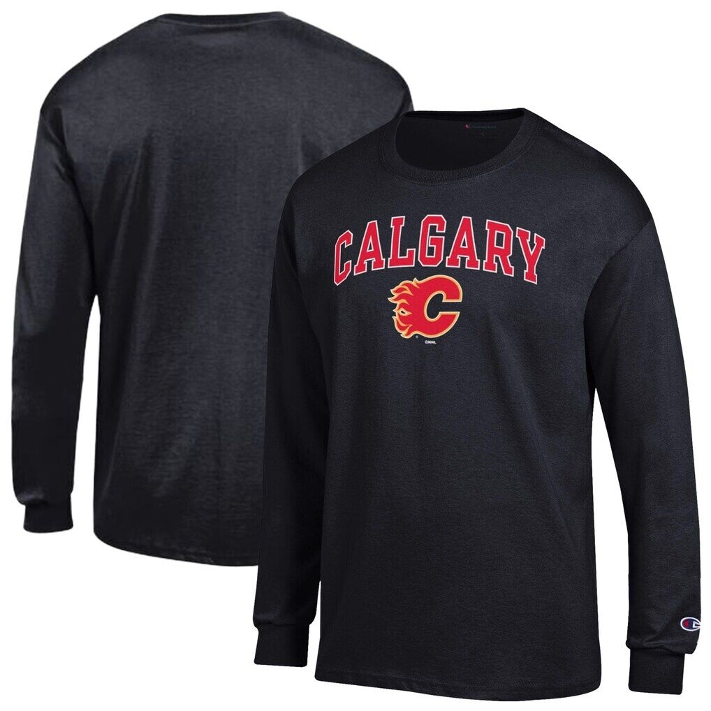 Calgary Flames Champion Jersey Long-Sleeve T-Shirt