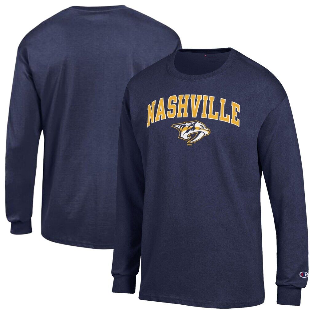 Nashville Predators Champion Jersey Long-Sleeve T-Shirt