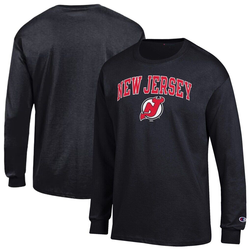 New Jersey Devils Champion Jersey Long-Sleeve T-Shirt