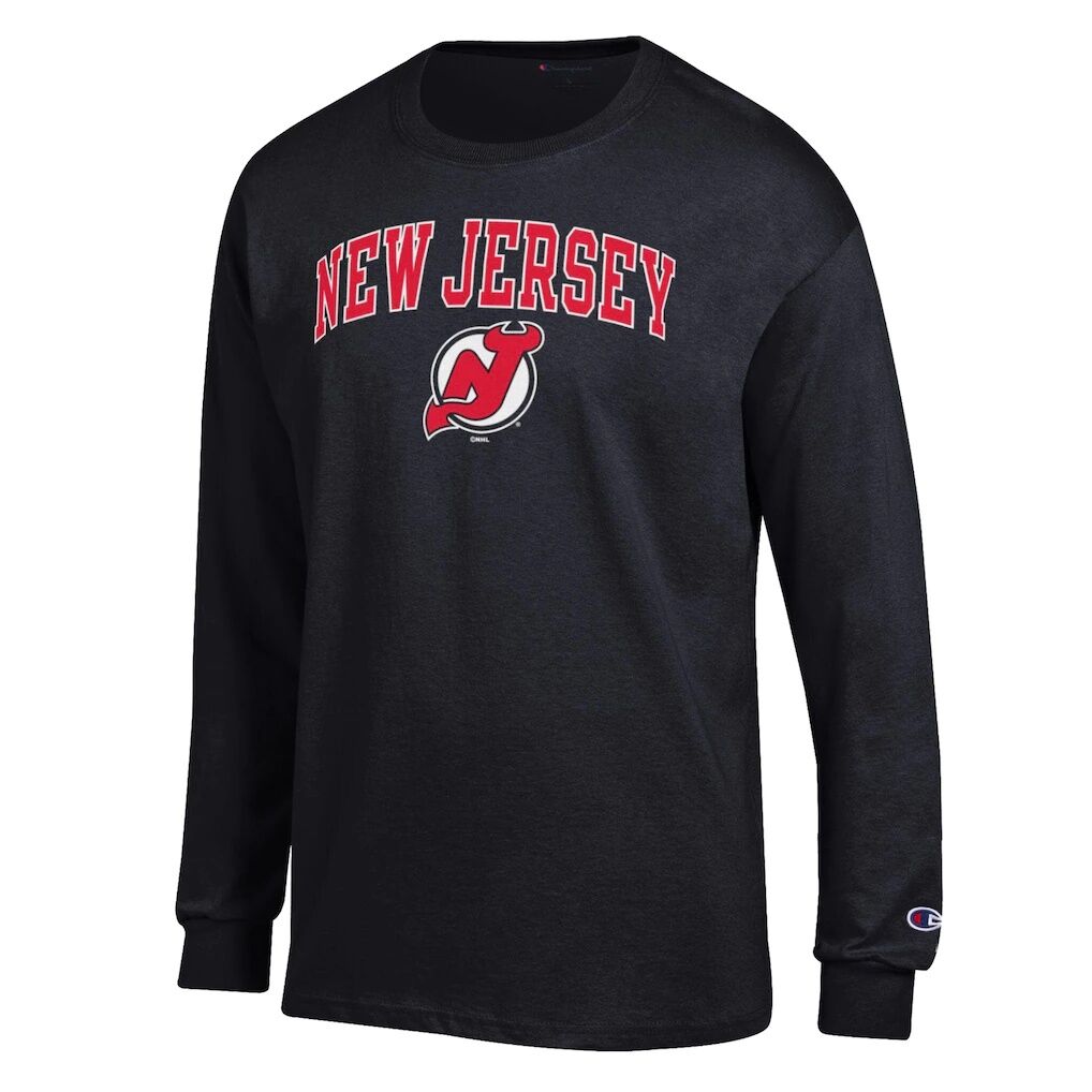 New Jersey Devils Champion Jersey Long-Sleeve T-Shirt
