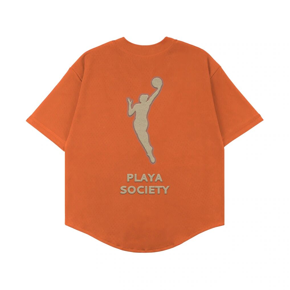 WNBA Playa Society Unisex Baseball Fashion Jersey