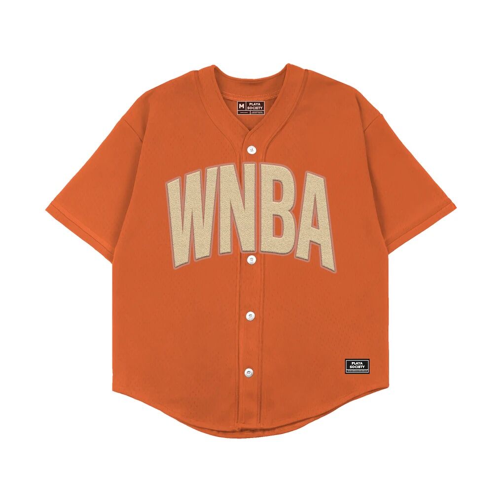 WNBA Playa Society Unisex Baseball Fashion Jersey