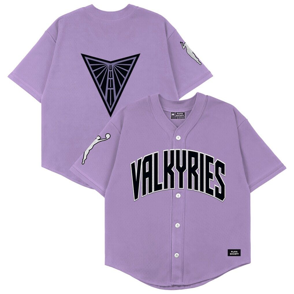 Golden State Valkyries Playa Society Unisex Baseball Fashion Jersey